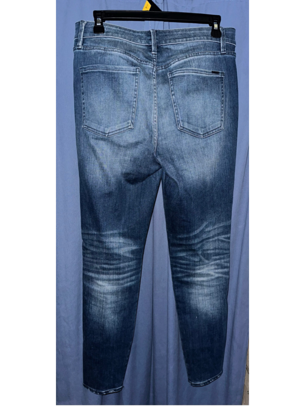 Women's White House Black Market Skinny Jeans Size 6 Blue Black - Picture 4 of 8